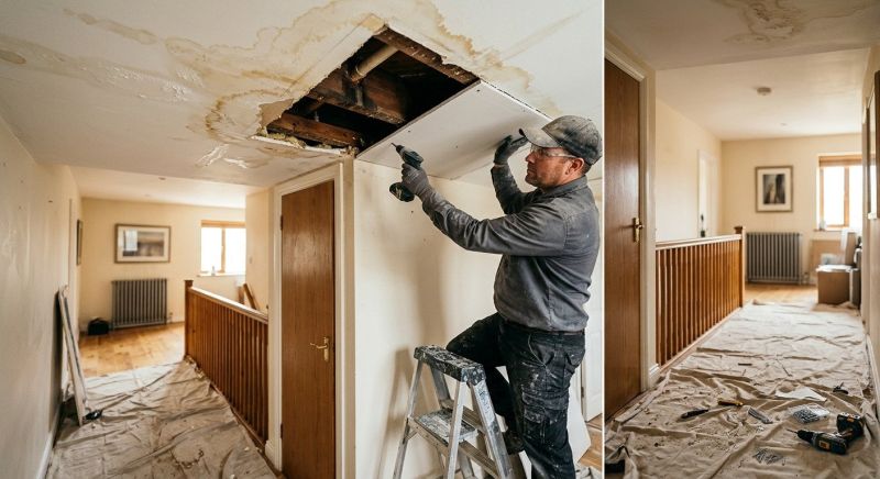 Bathroom Water Damage Repair in Conroe, TX